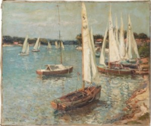 Hossegor by Jean RIGAUD - auction artwork with signature