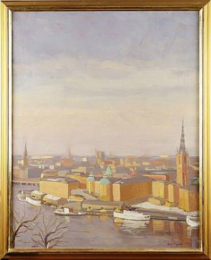 Motiv Från Riddarholmen by Birgit HYGRELL