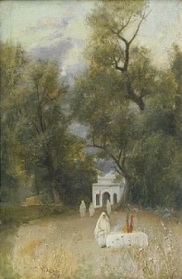 Landskap Från Nordafrika by Knut Gustaf Waldemar TODE