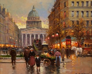 Paris, The Pantheon by Yuri KUZMIN
