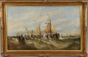 Marint Motiv by William Callcott KNELL