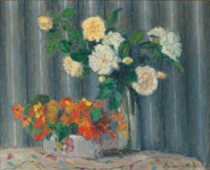 Roses Et Giroflées by Jacques MARTIN-FERRIÈRES