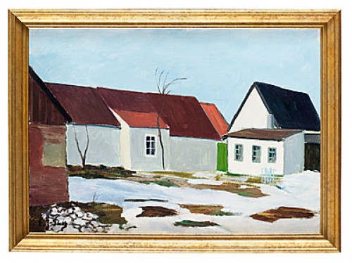 Vårvinter, Anderslöv by Emil ‘E. J-Thor’ JOHANSON-THOR