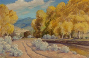 Autumn In New Mexico by Sheldon PARSONS - auction artwork with signature