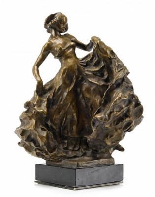 Serpentindanserska by Carl MILLES