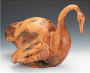 Swan by Grant MILLER - auction artwork with signature