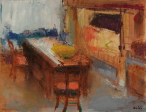 Table Devant La Cheminée by Nicole GUIEU