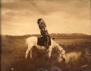 Oasis In The Badlands by Edward Sheriff CURTIS