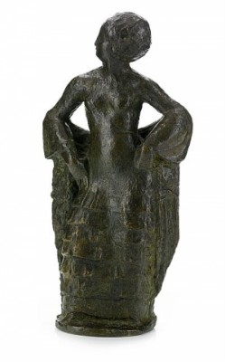 Femme Au Châle by Manuel M HUGUÉ MANOLO - auction artwork with signature