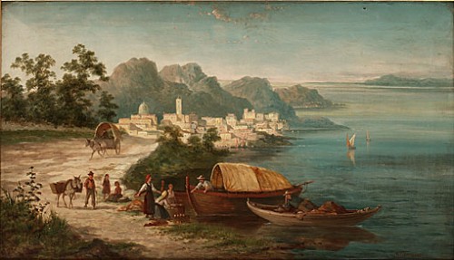 Fiskare På Stranden by William Raymond DOMMERSEN