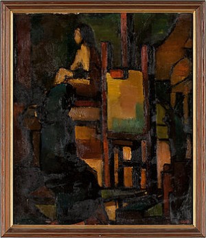 Kubistiskt Motiv by Rolf LIDIN