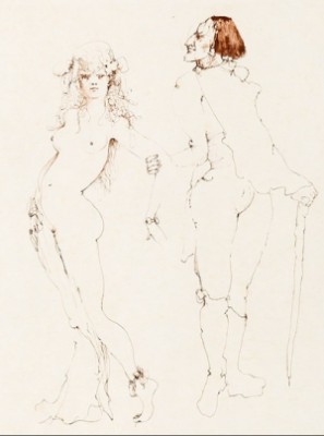 Couple by Leonore FINI