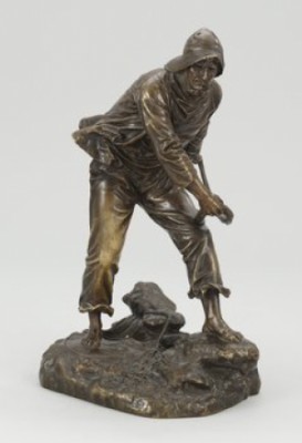Fiskare by Edouard LORMIER - auction artwork with signature
