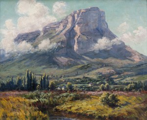 Vue Du Mont Granier by Jean-Marius BUGNARD - auction artwork with signature