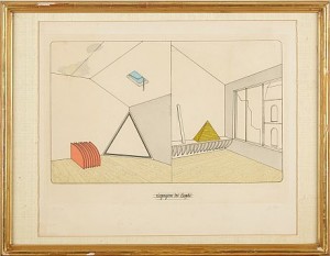 Komposition Med Pyramid by Lucio Del PEZZO