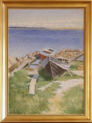 Motiv Från Gotland by Karl Alfred ROMIN