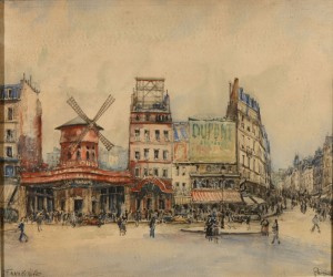Le Moulin Rouge by FRANK-WILL