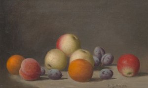 Still Life Of Fruit by Barton Stone HAYS - auction artwork with signature