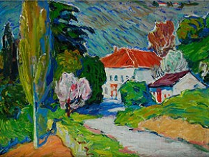 Landschaft by Ivan Ivanovich GODLEVSKY - auction artwork with signature