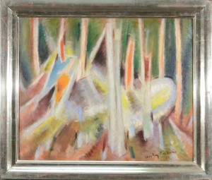 Enchanted Forest by Harley PERKINS - auction artwork with signature