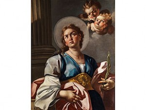 Bildnis Einer Jugendlichen Heiligen Märtyrerin by Giovanni Battista PASSERI