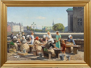 Fiskmarknaden I Köpenhamn by Sören Christian BJULF