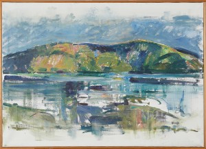 Kustmotiv by Kjell FALK - auction artwork with signature