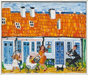 Motiv Från Stora Norregatan I Simrishamn by Gunilla MANN