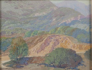 A Road In Griffith Park by Fred Grayson SAYRE