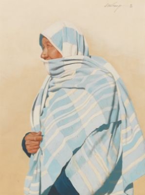 On A Fall Day by Mark THOMPSON - auction artwork with signature