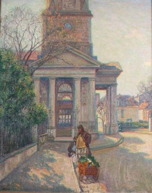 Townscape (charleston, Sc) by Wilson Henry IRVINE