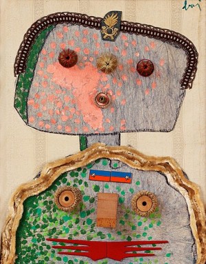 Le Couple by Enrico BAJ