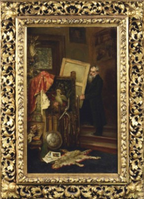 In The Antique Store by Rudolf KONOPA
