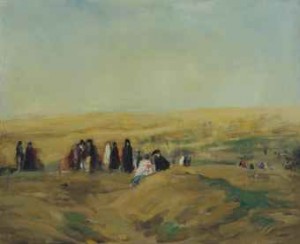 Procession In Spain by Robert HENRI