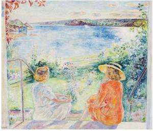 En Varm Sommerdag Ved Rønnes by Arne KAVLI