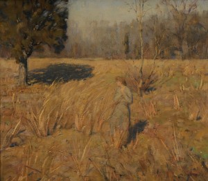 Autumn Field by William Langson LATHROP