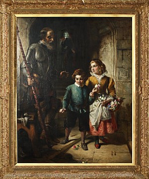Väktare I Samspråk Med Syskonpar by Thomas Falcon MARSHALL