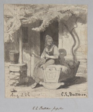 Untitled by Christian Eduard BOETTCHER - auction artwork with signature