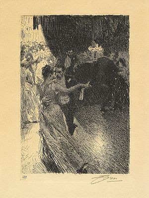 Valsen by Anders ZORN