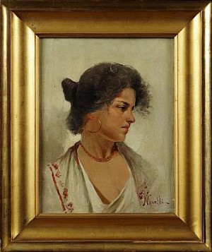 Damporträtt by Ernesto NOVELLI - auction artwork with signature