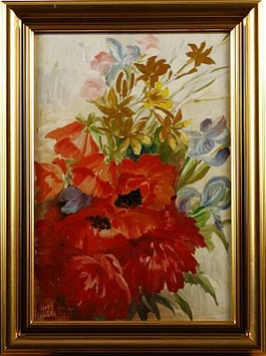 Blomsterstilleben by Alice NORDIN