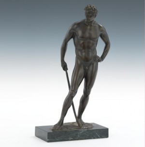 Herkules by Edwin GRIENAUER - auction artwork with signature