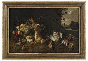 Nature Morte by Adriaen Van UTRECHT - auction artwork with signature