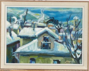 Hustak I Norditalien by Franco MARTINENGO - auction artwork with signature