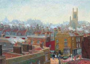 A Corner In Chelsea by Charles GINNER