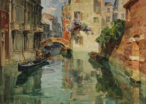 Venice Canal by Angelo BROMBO