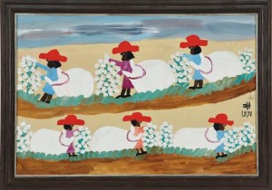 Picking Cotton by Clementine HUNTER