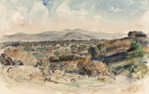 Montecito Valley by Clarence Keiser HINKLE