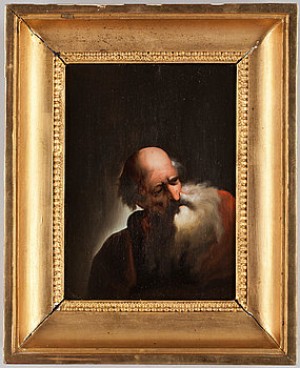 (2) Motiv Av Två äldre Män I Helskägg by Rembrandt Harmenszoon Van RIJN