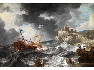 Grosses Seestück by Bonaventura The Elder PEETERS - auction artwork with signature